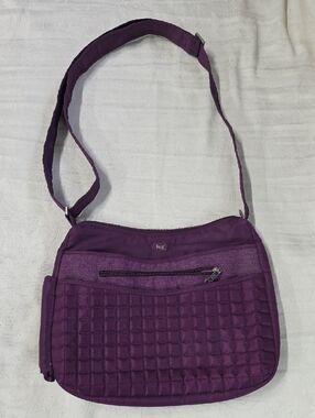 lug Crossbody Bag in Plum